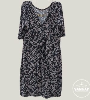 Vestido Floral folhas