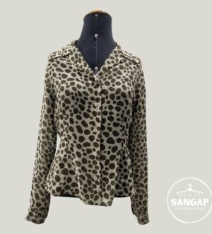 Camisa feminina animal print GREGORY - Tamanho Único